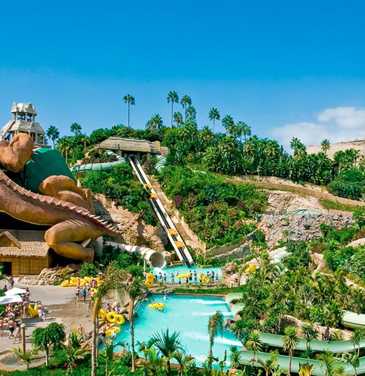 Waterglijbaan Siam Park